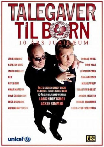 poster Talegaver Til Børn: 10 Års Jubilæum&nbsp;&nbsp;(2002)