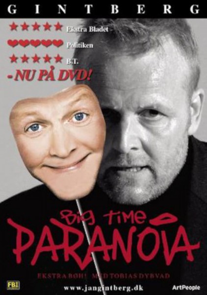 poster Jan Gintberg: Big Time Paranoia&nbsp;&nbsp;(2007)