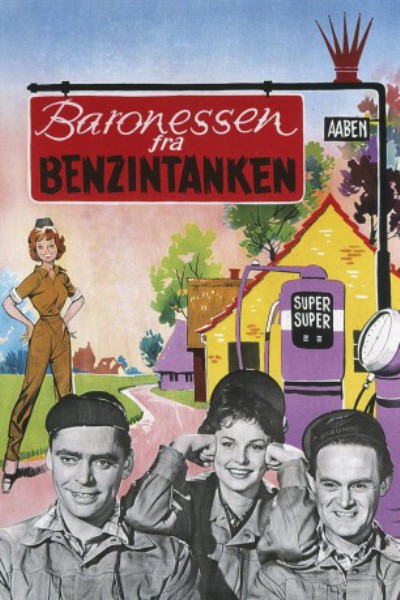 poster Baronessen fra benzintanken&nbsp;&nbsp;(1960)